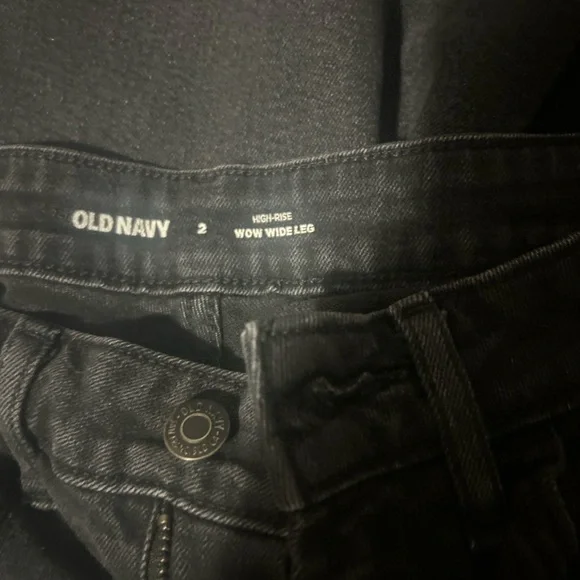 Black Wide-Leg Pants HIGH-RISE
OLD NAVY WOW WIDELEE - Picture 3 of 4